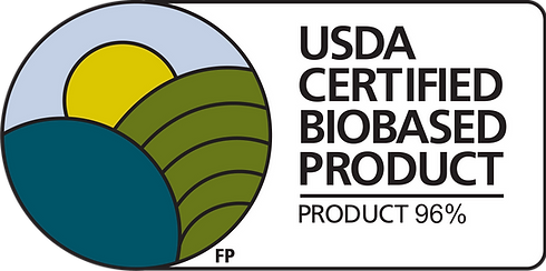 USDA Certified 96% Biobased